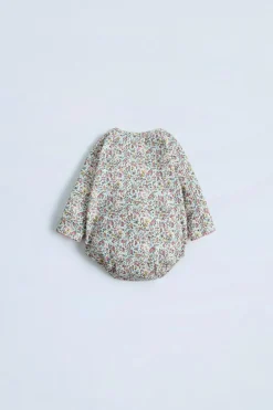 BODY ESTAMPADO FLORAL-ZARA Fashion