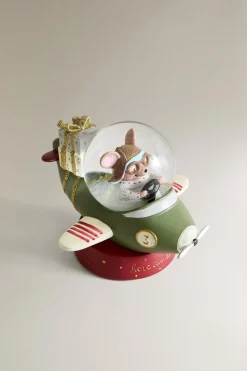 BOLA DE NEVE COM ÁRVORE DE NATAL-ZARA Flash Sale