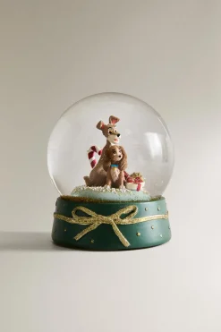 BOLA DE NEVE COMBOIO LADY AND THE TRAMP © DISNEY NATAL-ZARA Shop