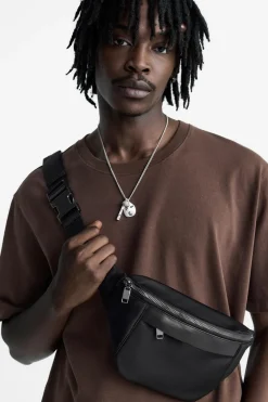 ZARA Malas / Mochilas^BOLSA DE CINTURA BÁSICA Preto