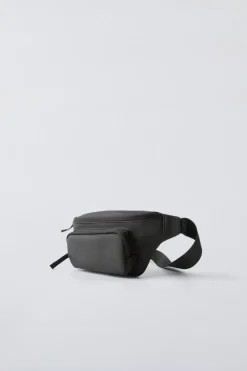 BOLSA DE CINTURA ENGOMADA-ZARA New