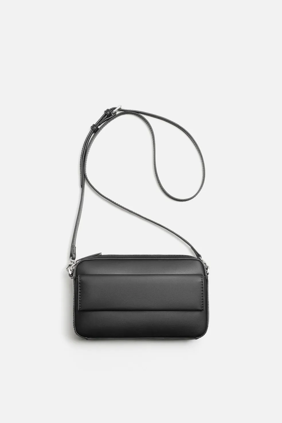 ZARA Malas / Mochilas^BOLSA TIRACOLO LISA Preto