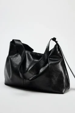 ZARA Malas^BOLSA TOTE BAG Preto