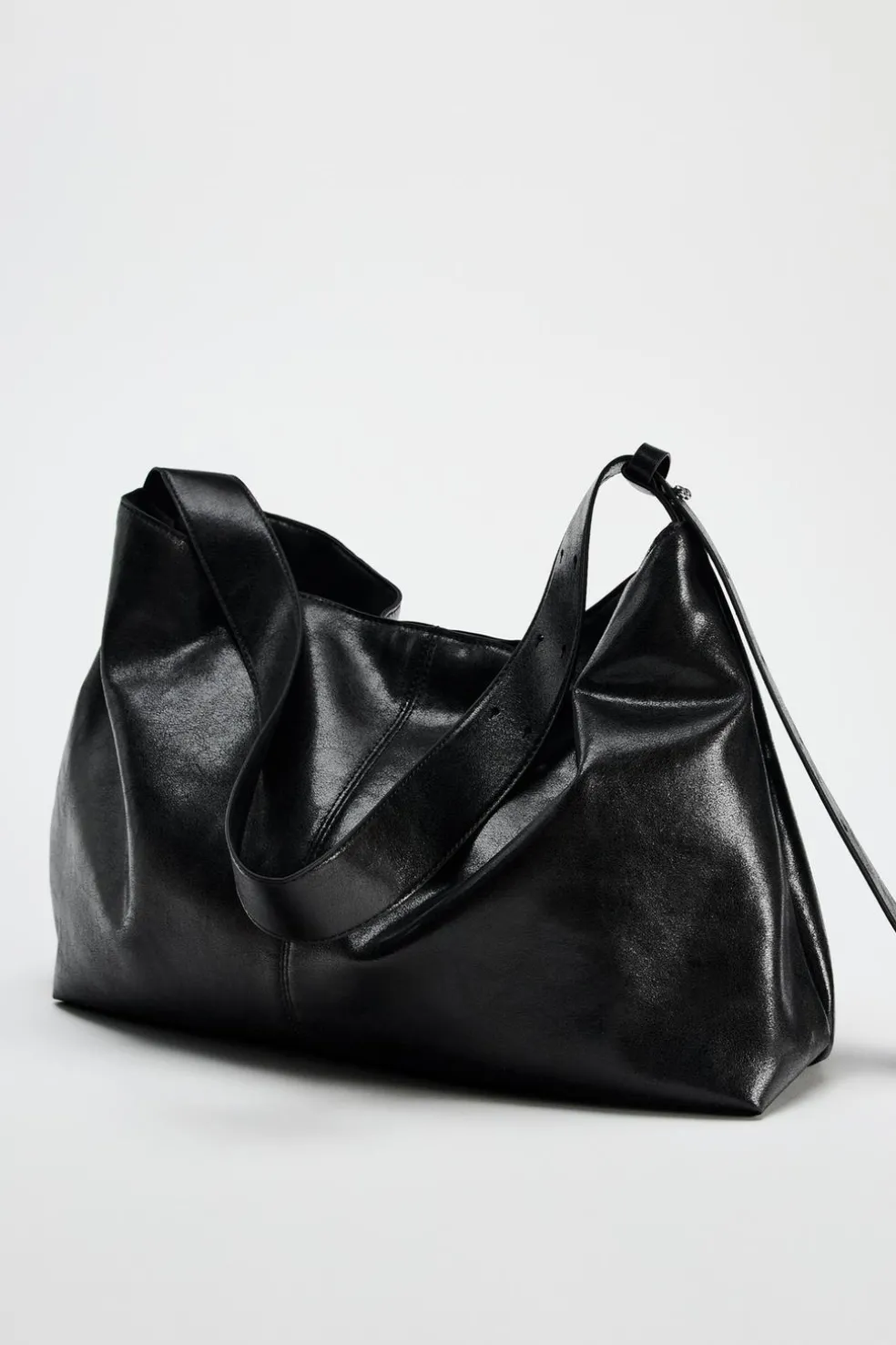 ZARA Malas^BOLSA TOTE BAG Preto