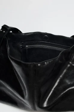 ZARA Malas^BOLSA TOTE BAG Preto