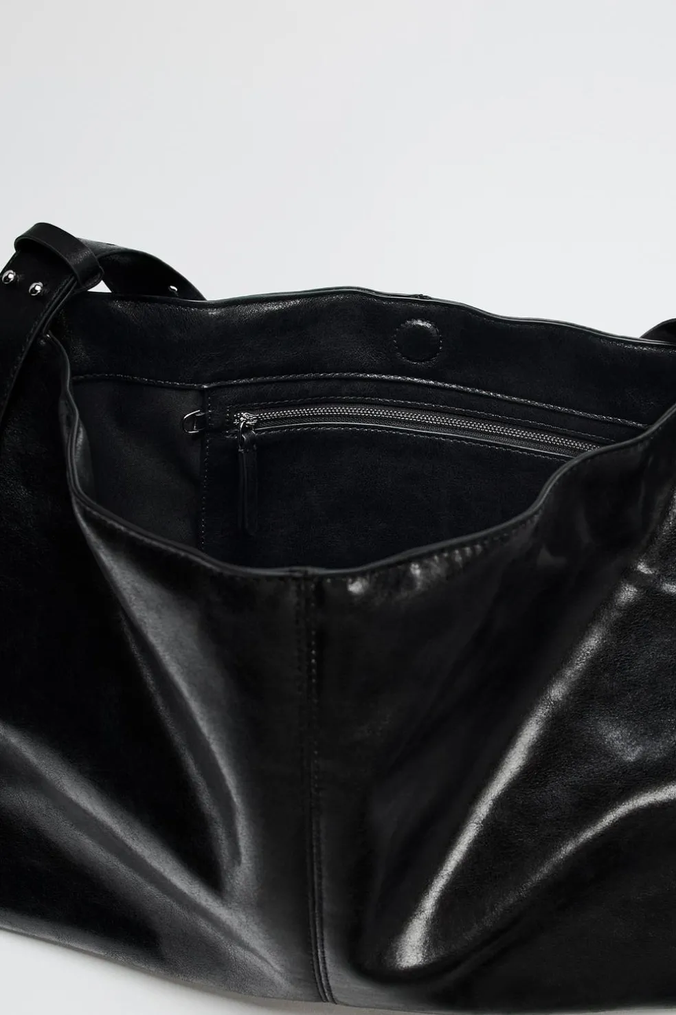 ZARA Malas^BOLSA TOTE BAG Preto