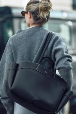 ZARA Malas^BOLSA TOTE BAG Preto