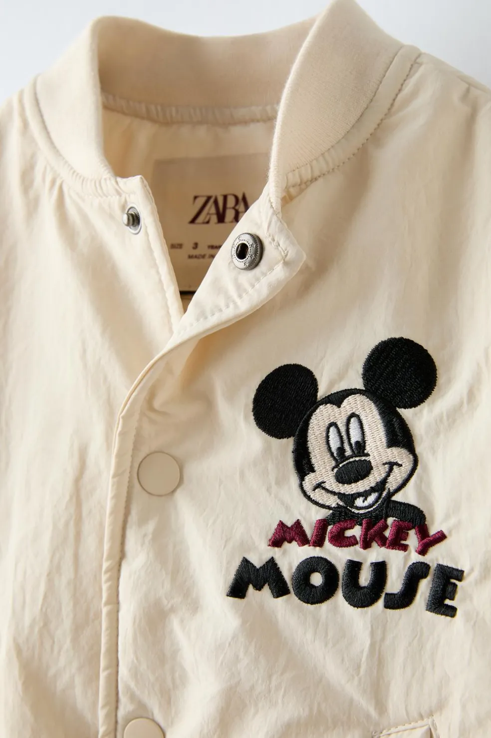 BOMBER COM BORDADO MICKEY MOUSE © DISNEY-ZARA Outlet
