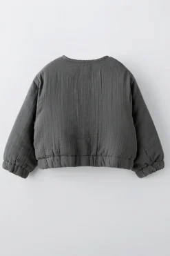BOMBER COM BORDADOS-ZARA Online