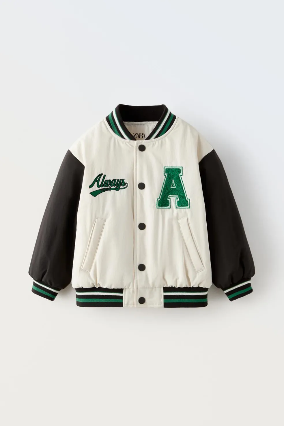 BOMBER COM REMENDO-ZARA Cheap