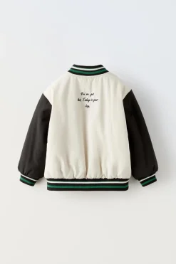 BOMBER COM REMENDO-ZARA Cheap