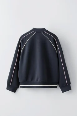 BOMBER COM VIVOS CONTRASTANTES-ZARA Online