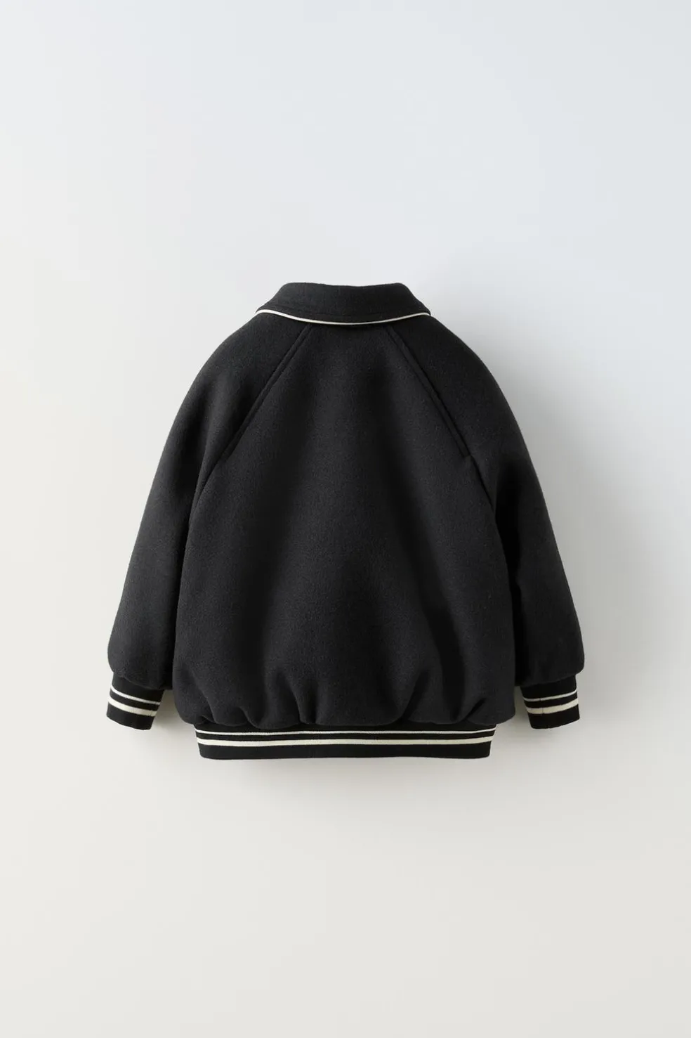BOMBER DE PANO COM APLIQUE-ZARA Sale