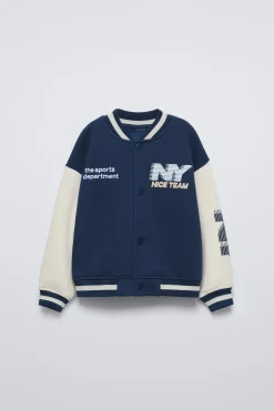 BOMBER MENSAGEM-ZARA Shop