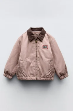 BOMBER REMENDO GOLA CONTRASTE-ZARA Discount