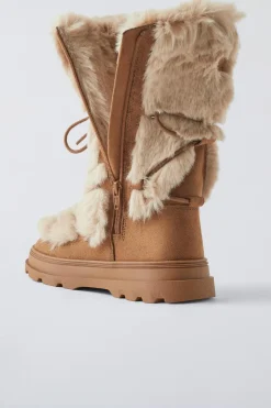 BOTA ALTA PELO-ZARA Discount