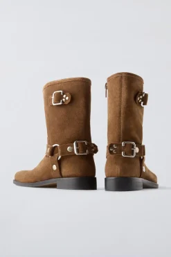 BOTA BIKER PELE-ZARA Cheap