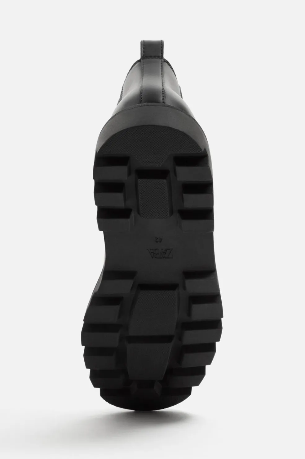 ZARA Vestuário De Inverno^BOTA CHELSEA COM VOLUME Preto