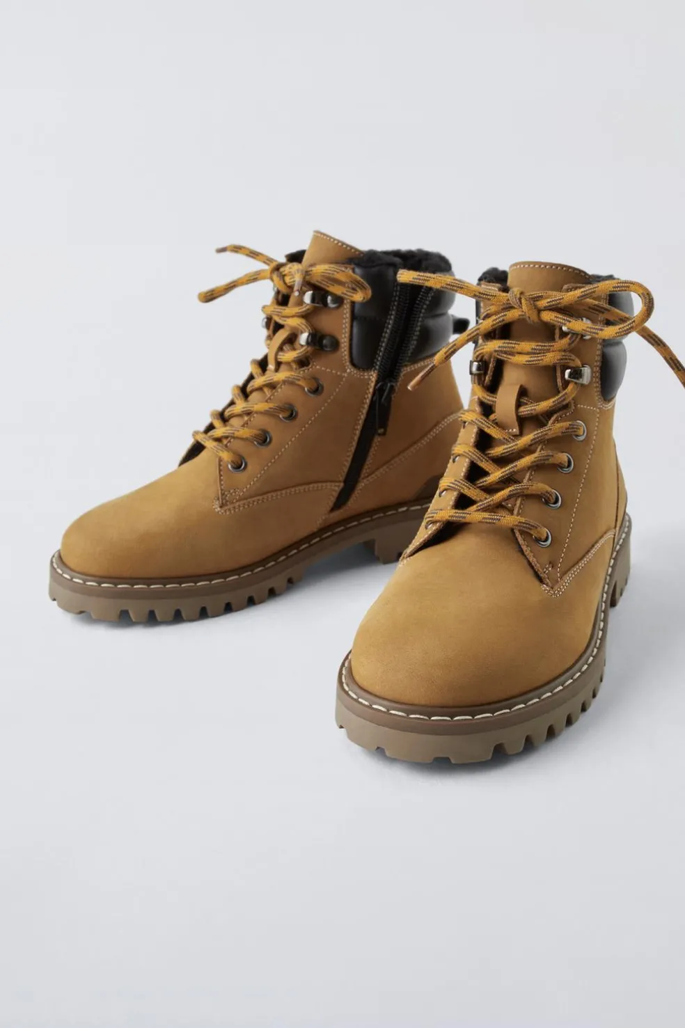 BOTA DE MONTANHA PELE-ZARA Best Sale