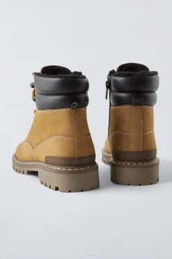 BOTA DE MONTANHA PELE-ZARA Best Sale