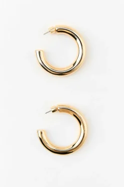 ZARA Acessórios / Bijuteria^BRINCOS DE ARGOLA Dourado