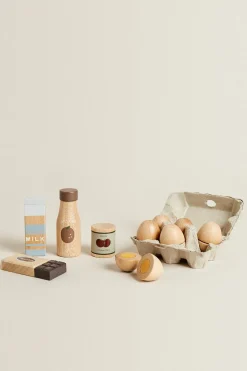 BRINQUEDO INFANTIL CONJUNTO DE ALIMENTOS COMPRA-ZARA New
