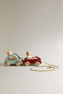 BRINQUEDO MUSICAL INFANTIL MADEIRA CARRINHO NATAL-ZARA Fashion