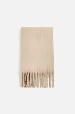 ZARA Acessórios^CACHECOL COM TEXTURA ESCOVADA Bege