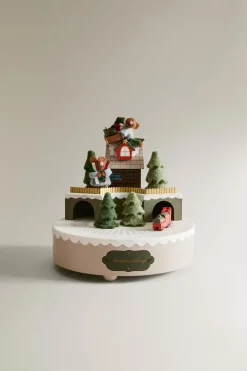 CAIXA DE MÚSICA INFANTIL RATINHOS COMBOIO NATAL-ZARA Fashion