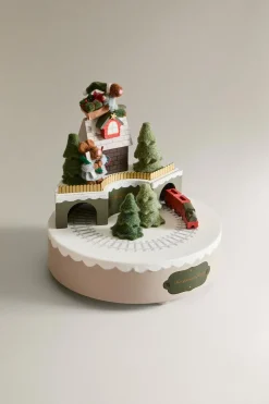 CAIXA DE MÚSICA INFANTIL RATINHOS COMBOIO NATAL-ZARA Fashion