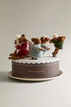 CAIXA DE MÚSICA INFANTIL RATINHOS BOLO NATAL-ZARA Online