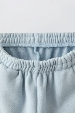 CALÇAS AMPLAS COM BORDADO-ZARA Cheap