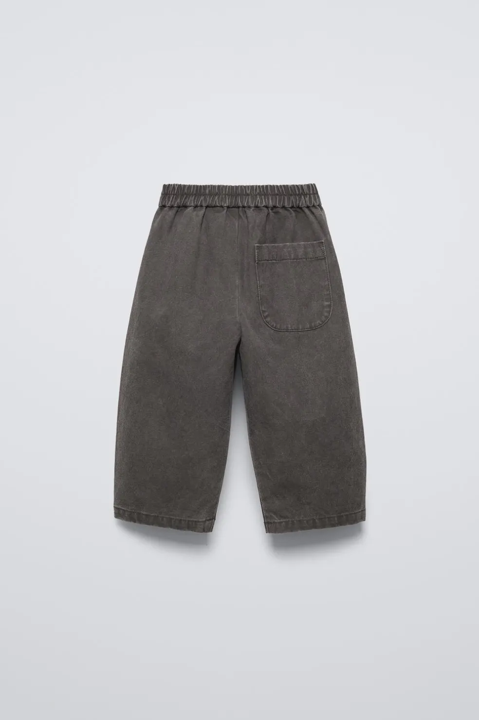 CALÇAS BAGGY COM EFEITO JEANS-ZARA Best