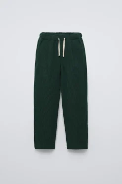 CALÇAS BAGGY DE BOMBAZINA-ZARA Cheap