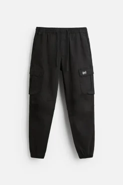 ZARA Calças|Cargo^CALÇAS CARGO Preto