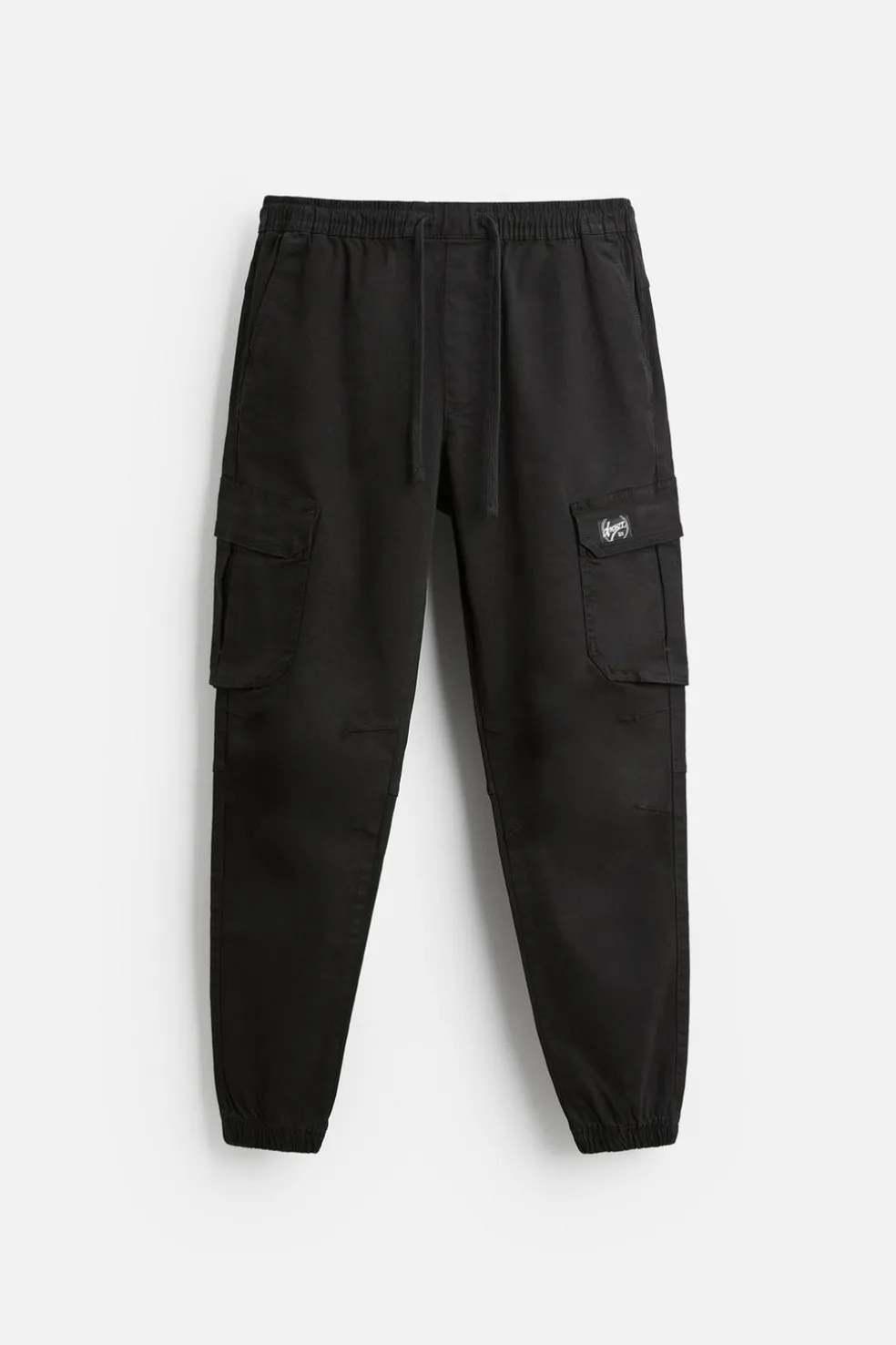 ZARA Calças|Cargo^CALÇAS CARGO Preto