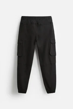 ZARA Calças|Cargo^CALÇAS CARGO Preto
