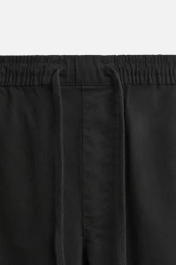ZARA Calças|Cargo^CALÇAS CARGO Preto