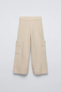 CALÇAS CARGO SUAVES-ZARA Outlet