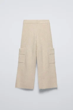 CALÇAS CARGO SUAVES-ZARA Outlet