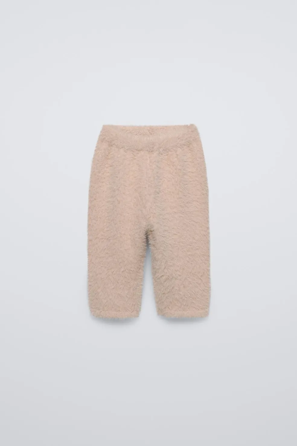 CALÇAS COM EFEITO DE PELO SINTÉTICO-ZARA Flash Sale