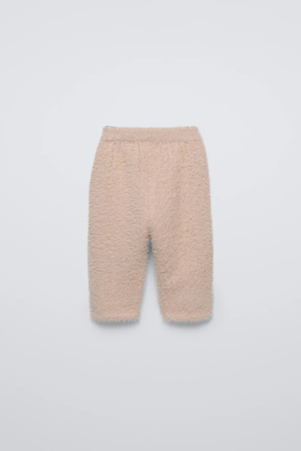 CALÇAS COM EFEITO DE PELO SINTÉTICO-ZARA Flash Sale