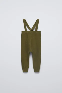 CALÇAS COM SUSPENSÓRIOS-ZARA Clearance
