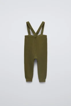 CALÇAS COM SUSPENSÓRIOS-ZARA Clearance
