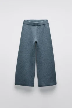 CALÇAS CULOTTE DE MALHA-ZARA Best Sale