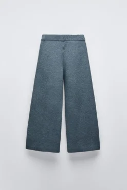 CALÇAS CULOTTE DE MALHA-ZARA Best Sale