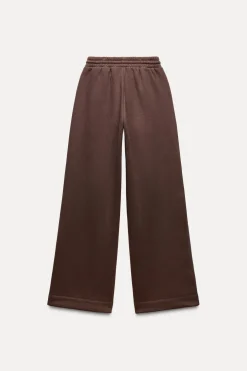ZARA Calças|Sweatshirts / Joggers^CALÇAS DE FELPA JAMAICA Castanho