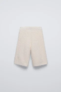 CALÇAS DE MALHA COM ESTRUTURA-ZARA Flash Sale