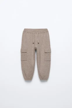 CALÇAS DE MALHA JOGGER-ZARA Shop