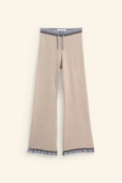 CALÇAS DE MALHA ONDAS CONTRASTE LIMITED EDITION-ZARA Clearance